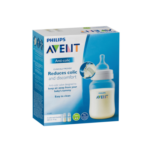 Biberons anti-coliques Philips Avent 9 oz / 160 ml - Pqt de 2 — Goldtex