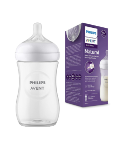 biberon Philips AVENT de 9 onzas natural response con su empaque