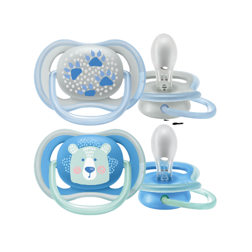 2 Chupetes Philips AVENT Ultra Air 6-18 meses Pata y Oso